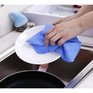 Pack of 3 Super Absorbent Magic Towels | Reusable Kitchen and Car Cleaning Towel