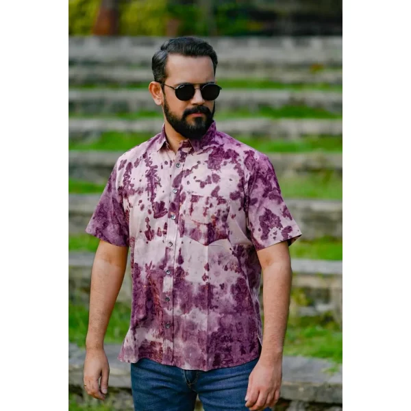 Classy Vouge Men's Premium Cotton Casual Half Sleeve Shirt  