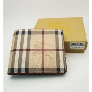 Burberry Wallet With Og Box Card