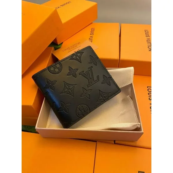 Louis Vuitton Embose Wallet With Og Box Dust Bag