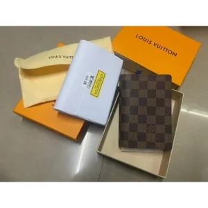 Louis Vuitton Check Long Wallet