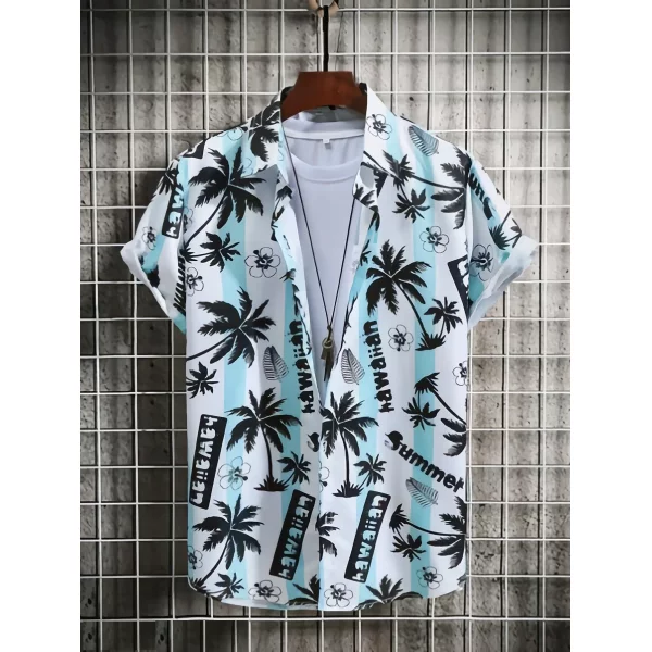 Men's Stylish Lycra Printed Men's Shirt