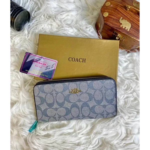 Coach Long Zip Wallet