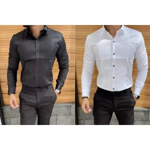 Men's Stylish Club Wear Shirt Comb of 2